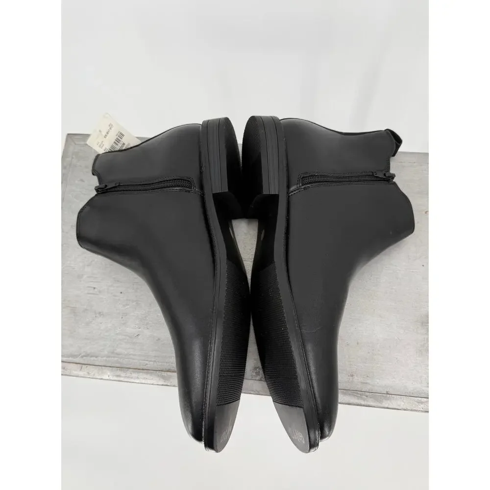 J.Ferrar Men's Blake Chelsea Ankle Boots Black Memory Foam Size 13 NWT